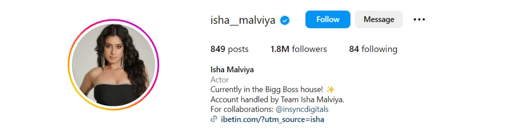 Isha Malviya Instagram 
